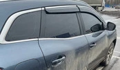 Вітровики з хромом (4 шт., Sunplex Chrome) для Renault Kadjar - 5