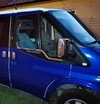 Накладки на ручки (нерж) 3 двері, OmsaLine - Італійська нержавійка для Ford Transit 2000-2014 рр - 4
