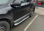 Бокові пороги OEM (2 шт., алюм.) для Honda CRV 2017-2022 рр - 1