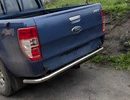 Задній захист AK005 (нерж) для Ford Ranger 2011-2022 рр - 4