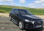 Бокові пороги Allmond Grey (2 шт., Алюміній) для Ауди Q7 2015- рр - 1