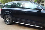 Бокові пороги OEM (2 шт., Алюміній) для Ауди Q7 2005-2015 рр - 4