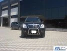 Кенгурятник QT006 (нерж) для SsangYong Rexton I 2001-2017 рр - 2