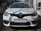 Накладки на решітку бампера (2013-2025, нерж) Carmos - Турецька сталь для Renault Fluence рр - 2