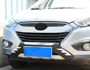 Передня пластикова накладка V2 для Hyundai IX-35 2010-2015 рр - 1