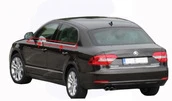 Окантовка вікон (4 шт, нерж) для Skoda Superb 2009-2015 рр - 1