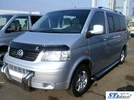 Кенгурятник ST006-04 ніздрі (нерж) для Volkswagen T5 Transporter 2003-2010 рр - 2