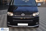 Передній захист ST008 (нерж) для Volkswagen Amarok 2010-2022 рр - 2