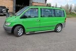 Бічні труби (2 шт., нерж.) d60 для Mercedes Vito W638 1996-2003 рр - 2