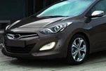 Накладка на решітку STYLE (нерж) для Hyundai I-30 2012-2017 рр - 3