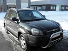 Бокові пороги Fullmond (2 шт, алюм.) для Hyundai Tucson JM 2004- рр - 1