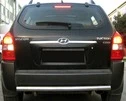 Задня дуга AK002 (нерж.) для Hyundai Tucson JM 2004- рр - 1