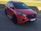 Бокові пороги Allmond Grey (2 шт, алюм.) З чорним листям на дверях для Ford Kuga/Escape 2013-2019 рр - 8