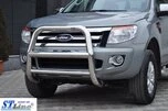 Передній захист WT018 (нерж.) для Ford Ranger 2011-2022 рр - 2