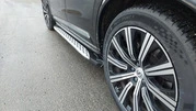 Бокові пороги Shining (2 шт., Алюміній) для Volvo XC90 2015- рр - 13
