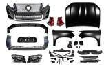 Комплект рестайлінгу з 2009-2016 на 2017- (Elite set) для Toyota Land Cruiser Prado 150 - 1