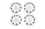 Ковпаки сірі ABS R16 (1-катковий, 4 шт) для Mercedes Sprinter W906 2006-2018 рр - 2