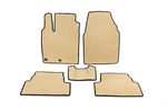 Килимки (EVA, Бежевий) для Nissan Qashqai 2010-2014рр - 1