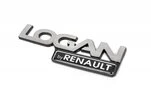 Напис by Renault Logan (14,5 см) для Dacia Logan I 2005-2008 рр - 2