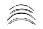 Накладки на арки (4 шт, нерж) для Mercedes S-сlass W140 - 3