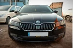 Зимова накладка на решітку (нижня) Матова для Skoda Superb 2015-2024 рр - 1