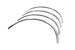 Накладки на арки (4 шт, нерж) для Mazda 6 2003-2008 рр - 3
