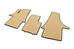 Килимки EVA (бежеві, передні, для 1-20251) для Volkswagen T5 2010-2015 рр - 2