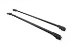 Перемички на рейлінги під ключ (2 шт) Чорний для Peugeot 1007 - 7