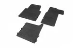 Гумові килимки (3 шт, Polytep) для Renault Master 2011-2023 рр - 1