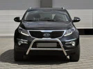 Кенгурятник WT006 (нерж.) для Kia Sportage 2010-2015 рр - 1