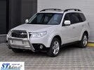 Кенгурятник WT018 (нерж.) для Subaru Forester 2008-2013 рр - 4