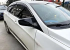 Накладки на дзеркала із вирізом під поворот BMW-style (2 шт) для Hyundai Elantra (MD/UD) 2011-2015 рр - 5