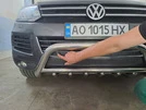 Кенгурятник WT003 (нерж) для Volkswagen Touareg 2010-2018 рр - 1