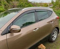 Вітровики (4 шт., Sunplex Sport) для Hyundai IX-35 2010-2015 рр - 1