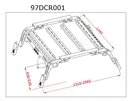 Роллбар Dakar Bed Rack для Isuzu D-Max 2019- рр - 6