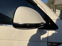 Смужки на дзеркала (2 шт., нерж) для Volkswagen T6