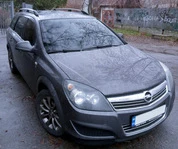 Алюмінієві рейлінги (Caravan, хром) для Opel Astra H 2004-2013 рр