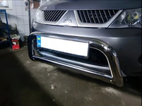 Кенгурятник a125209 (нерж.) для Mitsubishi Outlander 2006-2012рр