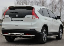 Задня дуга AK002-подвійний (нерж) для Honda CRV 2012-2016 рр