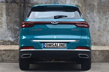 Кромка багажника (OmsaLine) для Chery Tiggo 7 2020- рр