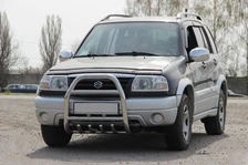 Кенгурятник QT007 (нерж) для Suzuki Vitara 1998-2006 рр