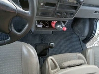 Гумові килимки (2 шт, Polytep) для Volkswagen T4 Transporter