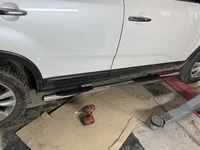 Бічні труби (2 шт., Нерж.) для Kia Sorento II XM 2009-2014 рр