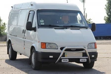 Кенгурятник WT006 (нерж) для Ford Transit 1991-2000 рр