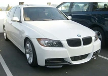 Накладка на передний бампер Flap (Для E-90 M Sport, 2005-2009) для BMW 3 серія E-90/91/92/93 рр