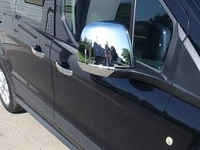 Накладки на дзеркала 2014-2018 (2 шт, пласт) для Ford Connect рр