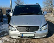 Зимова накладка на решітку (2003-2010) Глянсова для Mercedes Vito W639 рр
