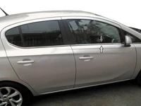 Окантовка вікон (6 шт, нерж) для Opel Corsa E 2015-2019 рр