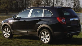 Накладки на стійки (нерж.) для Chevrolet Captiva 2006-2019 рр