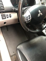 Килимки EVA (чорні) для Mitsubishi Pajero Sport 2008-2015 рр